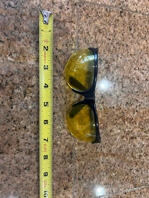 Crossman Protector de Ojos Vintage Lente Amarilla Seguridad Gafas de Disparo Foto 1 de 3