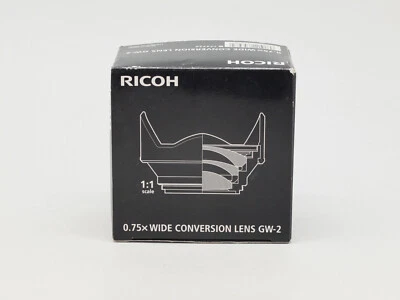 Ricoh GW-2 21mm Wide-Angle Conversion Lens (0.75x) - Image 1 of 3