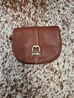 Barbour Brown Leather Small Crossbody Gorgeous Bag  Tartsn Lining
