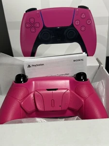 New PlayStation 5 BDM-050 PINk DualSense Controller With 4 PADDLES *Rare* - Picture 1 of 8