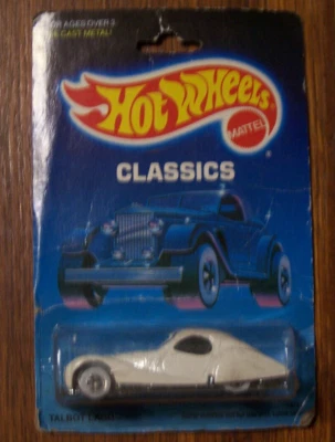 Hot Wheels Talbot Lago Classics Series #4741 NIP 1988 White WW 1:64 - Image 1 of 2