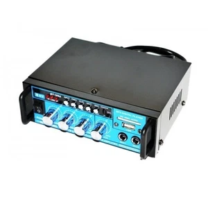 Amplificatore Audio BT-188A 12v 220v Usb Sd 2 Microfoni Mp3 Fm Karaoke hsb - Foto 1 di 1