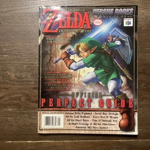 The Legend of Zelda Ocarina of Time Perfect Guide Versus Books - NO Posters - Picture 1 of 9