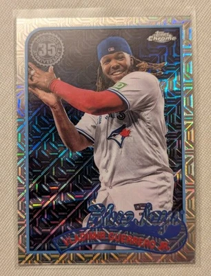 Vladimir Guerrero Jr. 2024 Topps Chrome Mojo Refractor Blue Jays #T89C-24 Silver - Image 1 of 3
