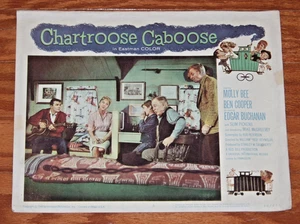 Tarjeta de lobby CHARTROOSE CABOOSE Molly Bee - Ben Cooper - Edgar Buchanan - 1960 - Imagen 1 de 1