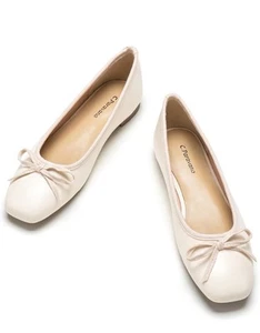 C.Paravano Women's Ballet Flats, Comfortable Slip On Round Toe Flat Shoes Sz 9.5 - Bild 1 von 5