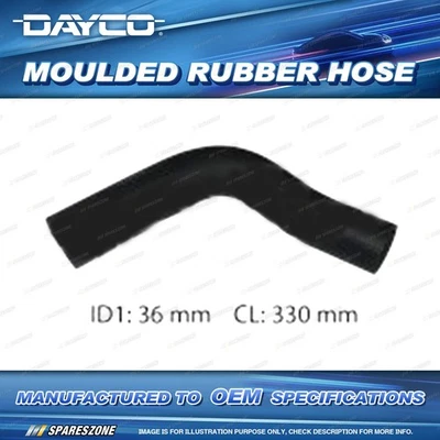 Dayco Lower Radiator Hose for Subaru Outback BH 3.0L 6 cyl DOHC 24V MPFI - image 1 of 2