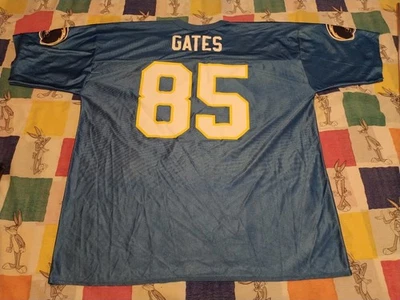 NFL Antonio Gates Chargers Jersey #85 Mens Sz 2xLarge Powder Blue Team Apparel - Image 1 of 4