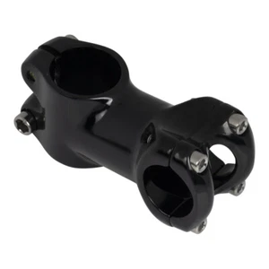 PRO+ 60MM LONG BICYCLE ALLOY STEM 28.6/25.4MM R-63 BLACK - Picture 1 of 1