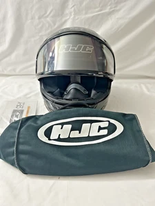 New HJC CS-Y Snowmobile Helmet Youth -  L/ XL Black Full Face - Picture 1 of 1