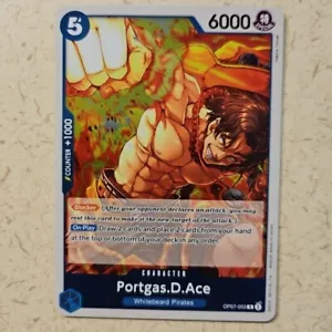 Portgas.D.Ace OP07-053 Rare 500 Years in the Future One Piece Card TCG Near Mint - Picture 1 of 1