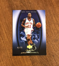 Jamal Crawford 2005-06 Upper Deck Sweet Shot Gold Spectrum #67 Knicks /75