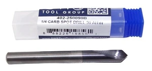 402-250090B Monster Tool 1/4" Carbide 90° Spot Drill AlTiN Coated .250" Diameter - Picture 1 of 3