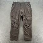 Under Armour Pants Men 38x30 Gray Golf Chino Performance Flat Front Cargo Pocket