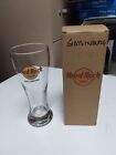 Hard Rock Cafe Pilsner Clear Beer Glass Gatlinburg 8.5" Tall 20 oz. Capacity