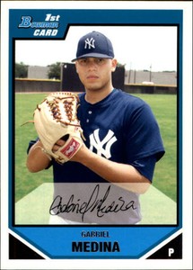2007 Bowman Prospects #BP87 Gabriel Medina