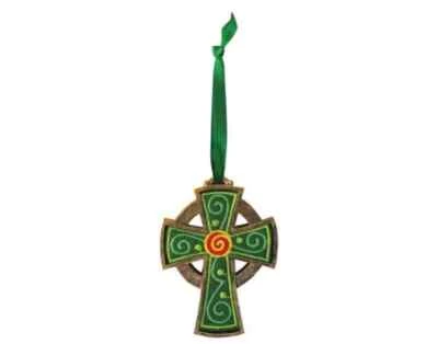 Royal Tara Celtic Cross Hanging Ornament - Image 1 of 2
