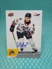 2022-23 Upper Deck CHL Francesco Sasha Pastujov Auto #79