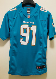 Cameron Wake Miami Dolphins Nike Football Jersey Youth Size LG (Pre-Owned).