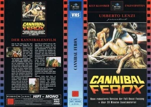 CANNIBAL FEROX (1981) JOHN MORGHEN LORRAINE DE SELLE - UMBERTO LENZI GERMAN VHS - Imagen 1 de 1
