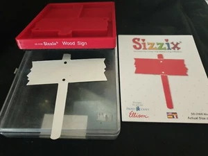 Sizzix Large Size Wood Sign Die Cutter 38-0168 -good condition - Picture 1 of 4