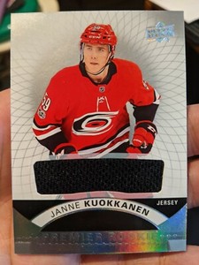 2017-18 Upper Deck Premier Rookie Jersey JANNE KUOKKANEN #51 - Hurricanes
