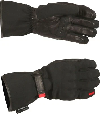 Weise K Shield Gloves Black Waterproof Leather Textile Motorcycle Gloves New - Image 1 of 4