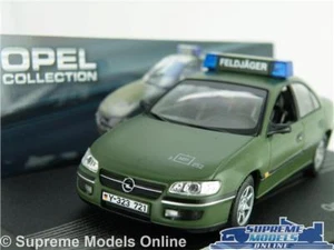 OPEL OMEGA MODEL CAR FELDJAGER 1:43 SCALE GREEN IXO COLLECTION VAUXHALL K8 - Picture 1 of 5