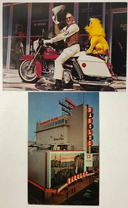 2 Vintage Harold Smith, Sr. and Harolds Club Reno NV Advertising Postcards - Picture 1 of 2