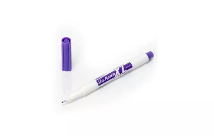 (5 pk) PURPLE Viscot Mini XL Surgical Skin Marker 1450XL Brand New Fake Tattoos