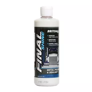 Britemax FINAL SHINE Metal Polish & Metal Sealant 473ml / 16oz - Picture 1 of 2