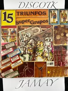 15 TRIUMFOS DE SUPER GROUPOS RECORD * NEU NOCH VERSIEGELT VINYL RECORD LP * - Bild 1 von 2