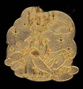 AUTHENTIC PT52 Mystery Peter Pan Gold Chaser Disney Pin 75753 - Picture 1 of 1