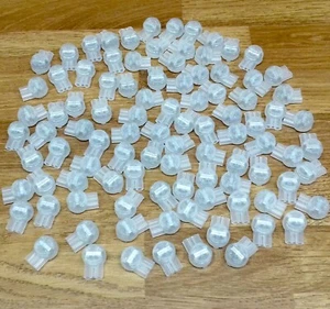 PACK OF 100 CLEAR 8B 3 WIRE BT VIRGIN TELEPHONE JELLY CRIMPS CABLE REPAIR JOINER - Picture 1 of 2