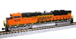 N SCALE Kato 176-8527 BNSF Swoosh EMD SD70ACe Diesel Locomotive #9079 - Picture 1 of 5