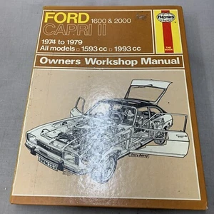 Haynes 283 Ford Capri II 2 1600 2000 1974 - 1979 L XL GL GT GTXL S Ghia Workshop - Picture 1 of 6
