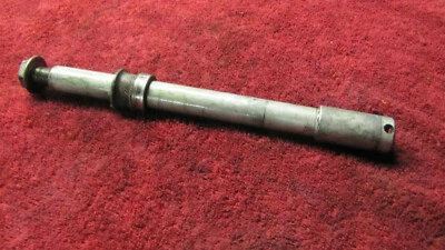 1994 Honda pc 800 front axle with spacer - Image 1 of 3