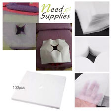 Disposable Non Woven Face Hole Covers Cradle With Cross Cut  For Massage,Beauty 
