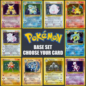1999 Pokemon Base Set: Choose Your Card! - Picture 1 of 104