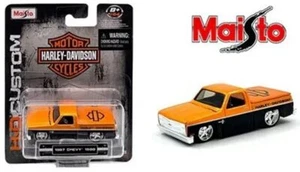 CHEVROLET 1500 - Custom - Harley Davidson - 1987 - MAISTO 1:64 - Picture 1 of 6