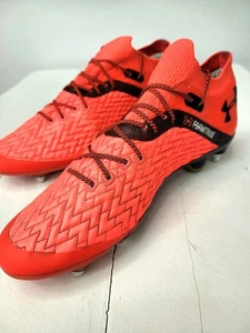 Under Armour Magnetico Pro Beta Red Football Footie Soccer Boots US 11 UK 10 - Picture 1 of 13