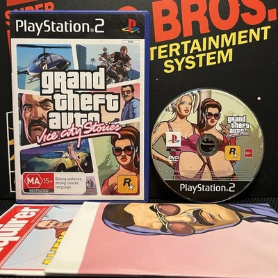 GTA Vice City Stories W.Manual Playstation 2 PS2 PAL VGC TESTED FREE  POSTAGE - Image 1 of 4
