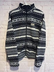 Jack Wolfskin Damen Fleecejacke - US XL - UK 18 dunkelblau-weiß Fair Isle - Bild 1 von 5