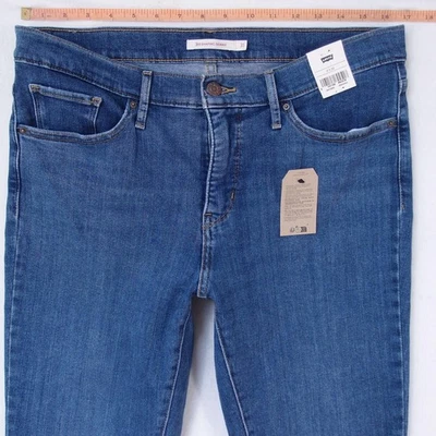 NEW Womens Levi's 311 SHAPING SKINNY 19626 Stretch Jeans W32 L28 Size 12 BNWT - Image 1 of 4