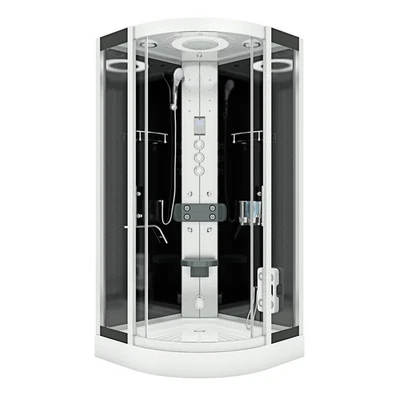 AcquaVapore Duschkabine Dusche D58-23T1 Komplettdusche Fertigdusche 100x100 cm - Bild 1 von 4