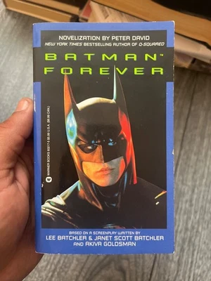 Batman Forever by Peter David (1995) PB Movie Tie-In Val Kilmer - 1st Printing - Image 1 of 4