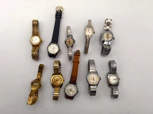 Vintage mechanische Uhr von 10: Hamilton, Bulova und mehr alle funktionieren! - Bild 1 von 11