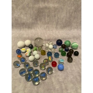 Toy Marbles Assortment of Small Medium and Large - Picture 1 of 11