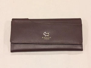 New Radley Brown Soft Smooth Leather Large Pockets Wallet Purse 10647 - Picture 1 of 9