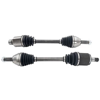 Juego de 2 CV Medio Eje Eje Delantero Conductor y Pasajero Lado Izquierdo Derecho Par Foto 1 de 4